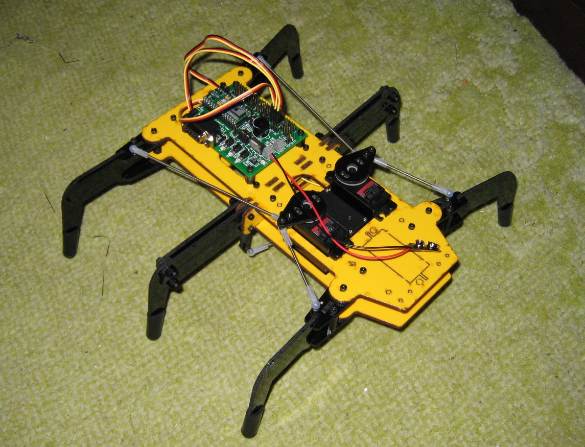 Lynxmotion Hexapod with Basic-24 controller