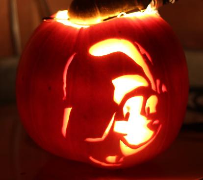 Darth Pooh Bear, Halloween Pumpkin Carving