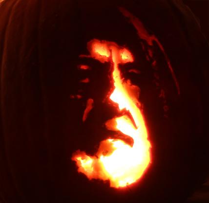 Obi Wan Kenobi, Star Wars, Halloween Pumpkin Carving